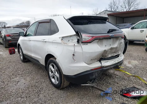 2016 Ford Edge Se from USA, damaged, VIN 2FMPK4G92GBB77478